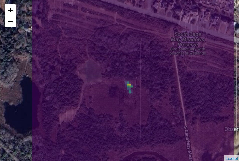 Location Density Map